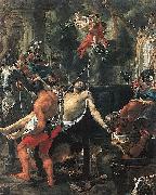 Charles le Brun Martyrdom of St John the Evangelist at Porta Latina oil painting artist